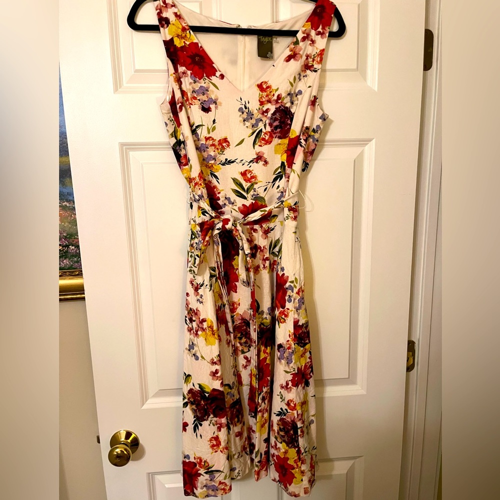Floral Woman’s Date Night Dress